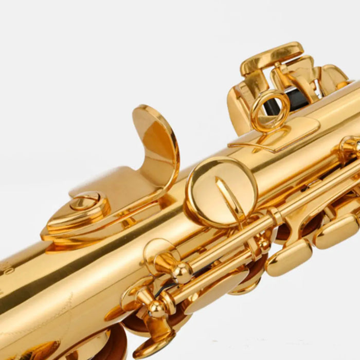 Brass Bb Soprano Saxophone Beginner