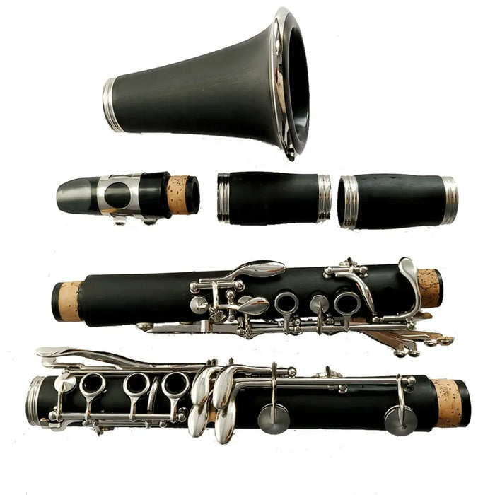 17 Keys Nickel Plated Bakelite Bb Clarinet Professional