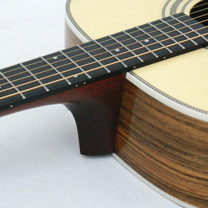 Full Solid Acoustic Guitar Spruce Walnut Body 41 inch