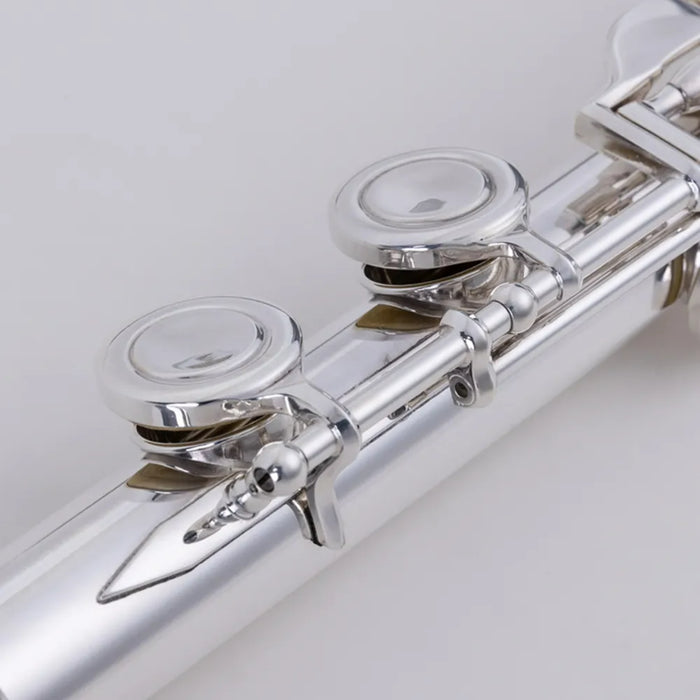 Nickel Silver 16 Closed Hole Flute Split E Offset G