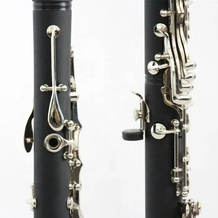 Delicate French System Clarinet Bakelite Body Cupronickel Keys